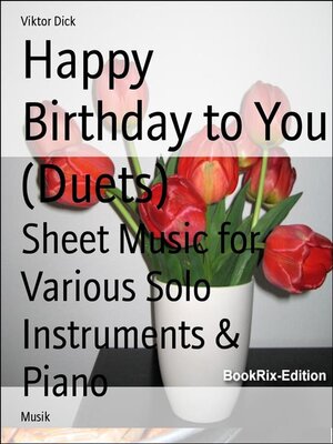 cover image of Happy Birthday to You (Duets)